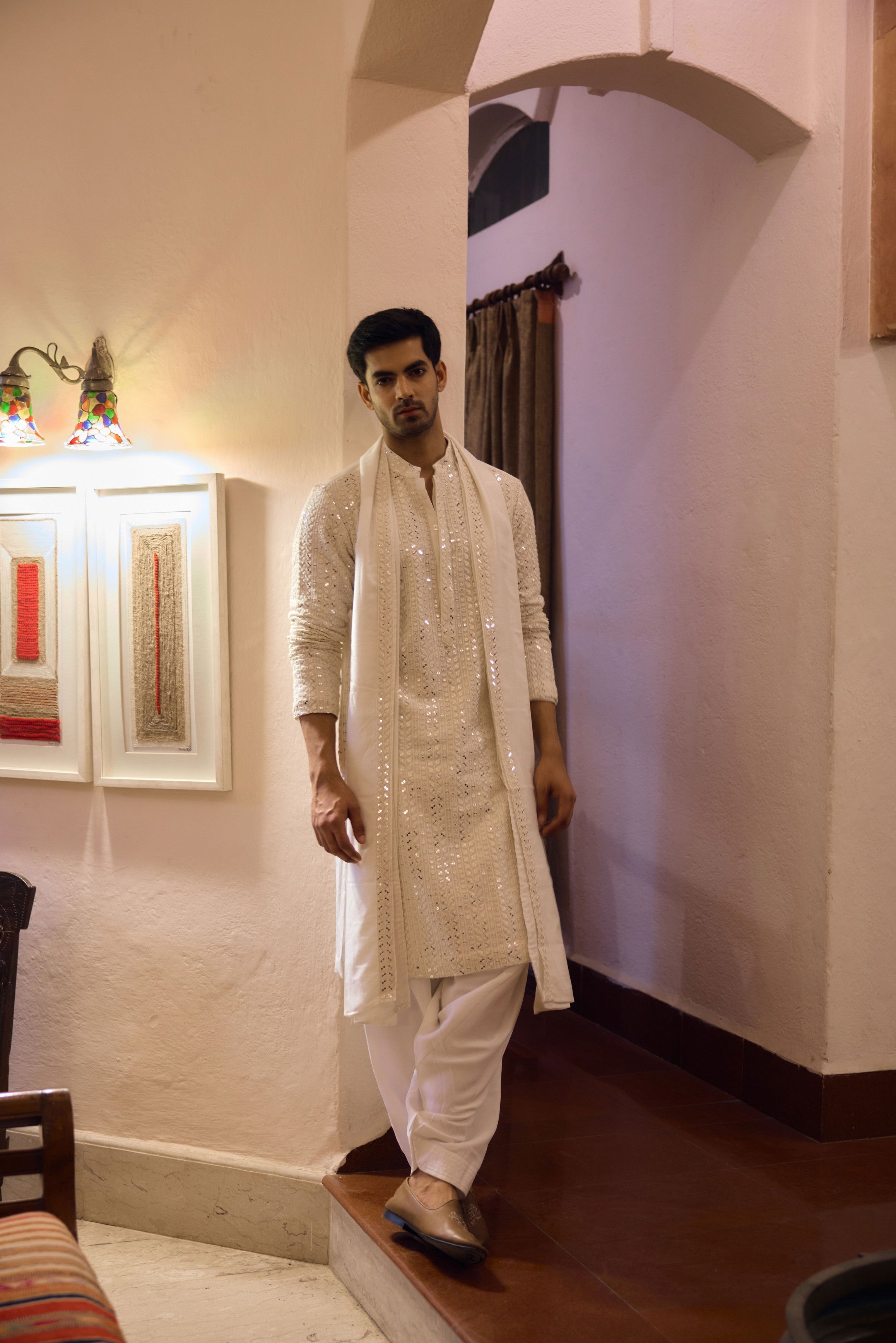UMAID IVORY KURTA