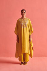 Pure Silk Kaftan & Bemberge Satin Pant