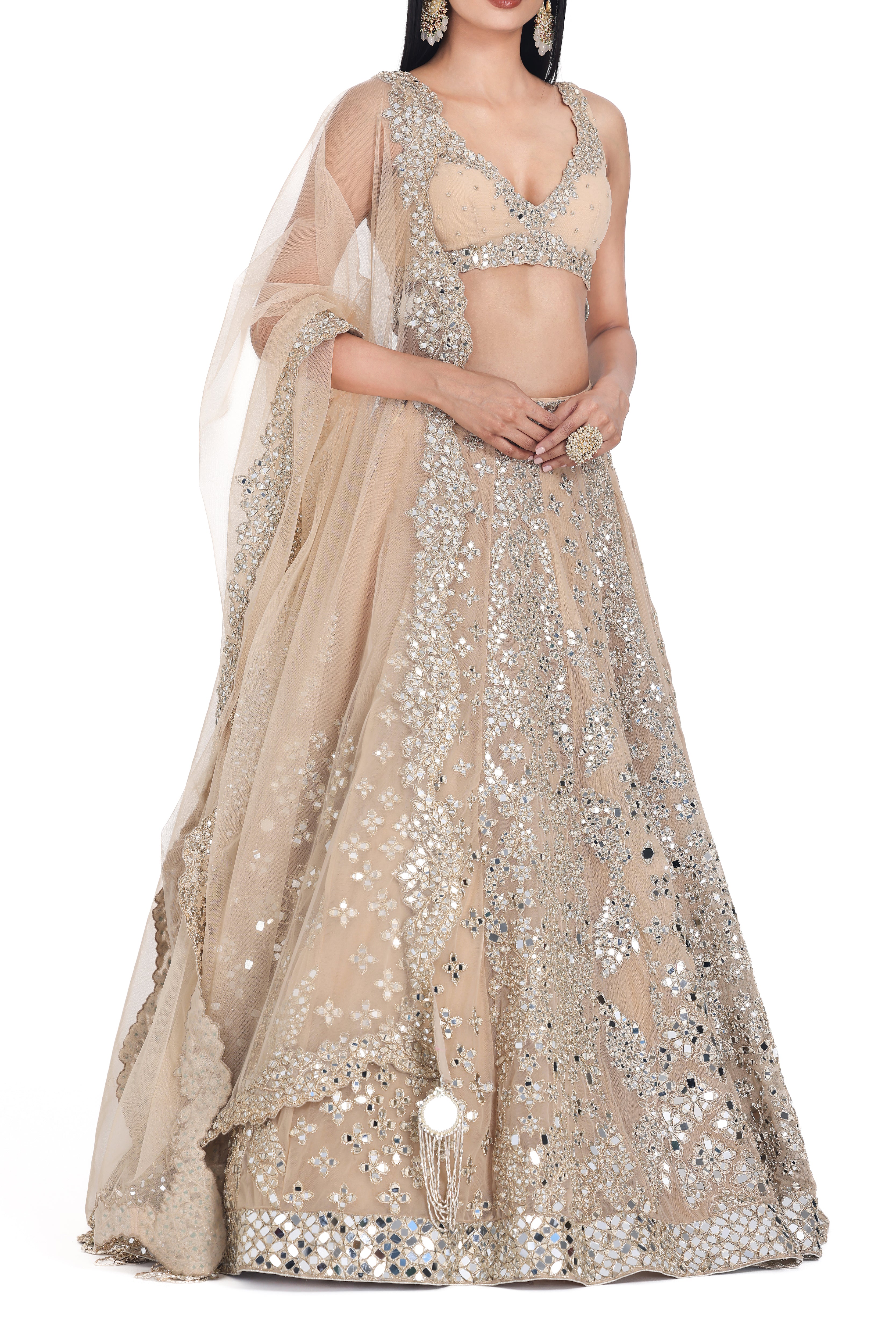BLUSH BEIGE LEHENGA