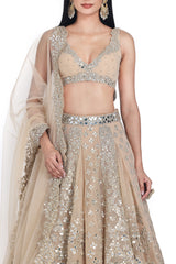 BLUSH BEIGE LEHENGA