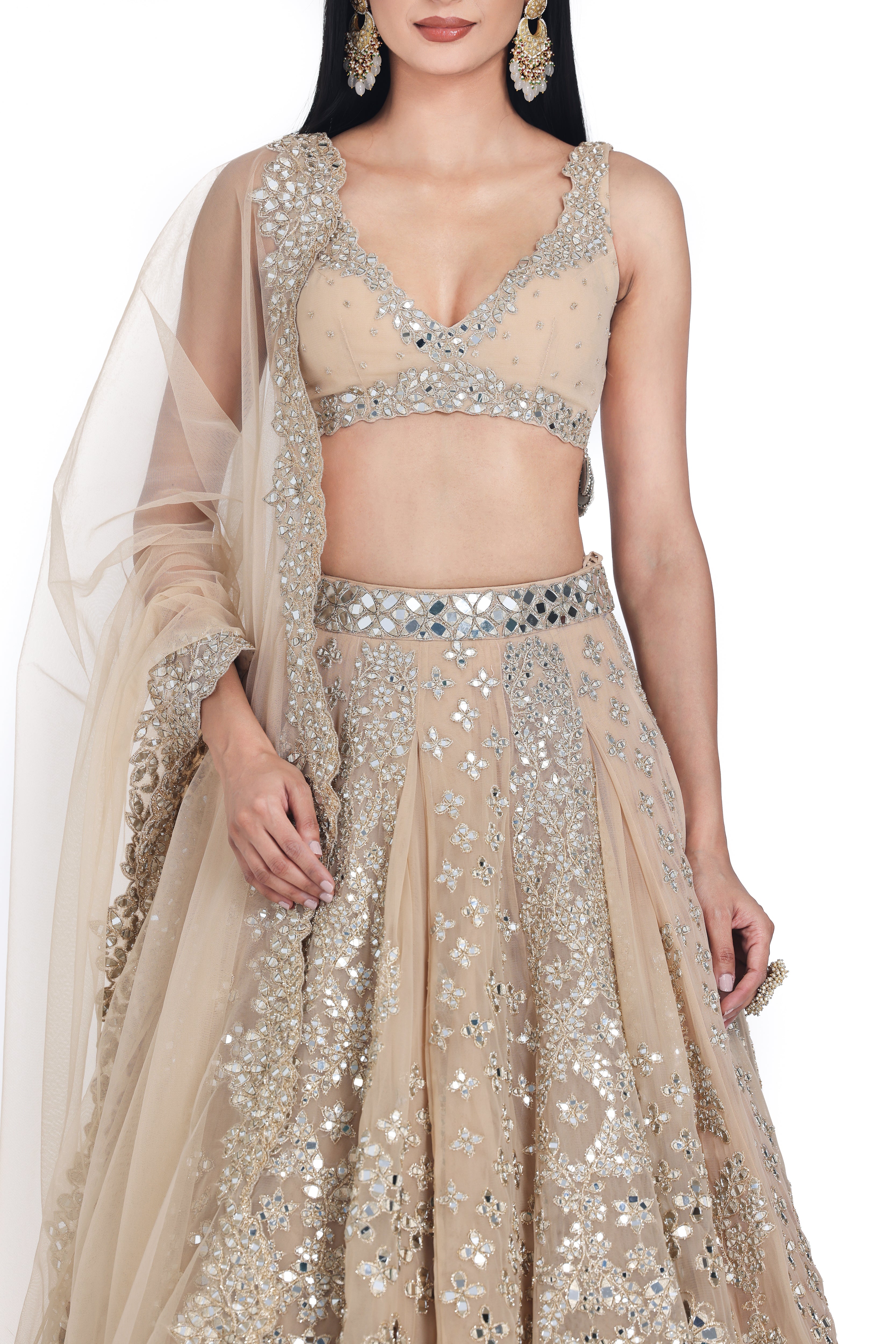 BLUSH BEIGE LEHENGA