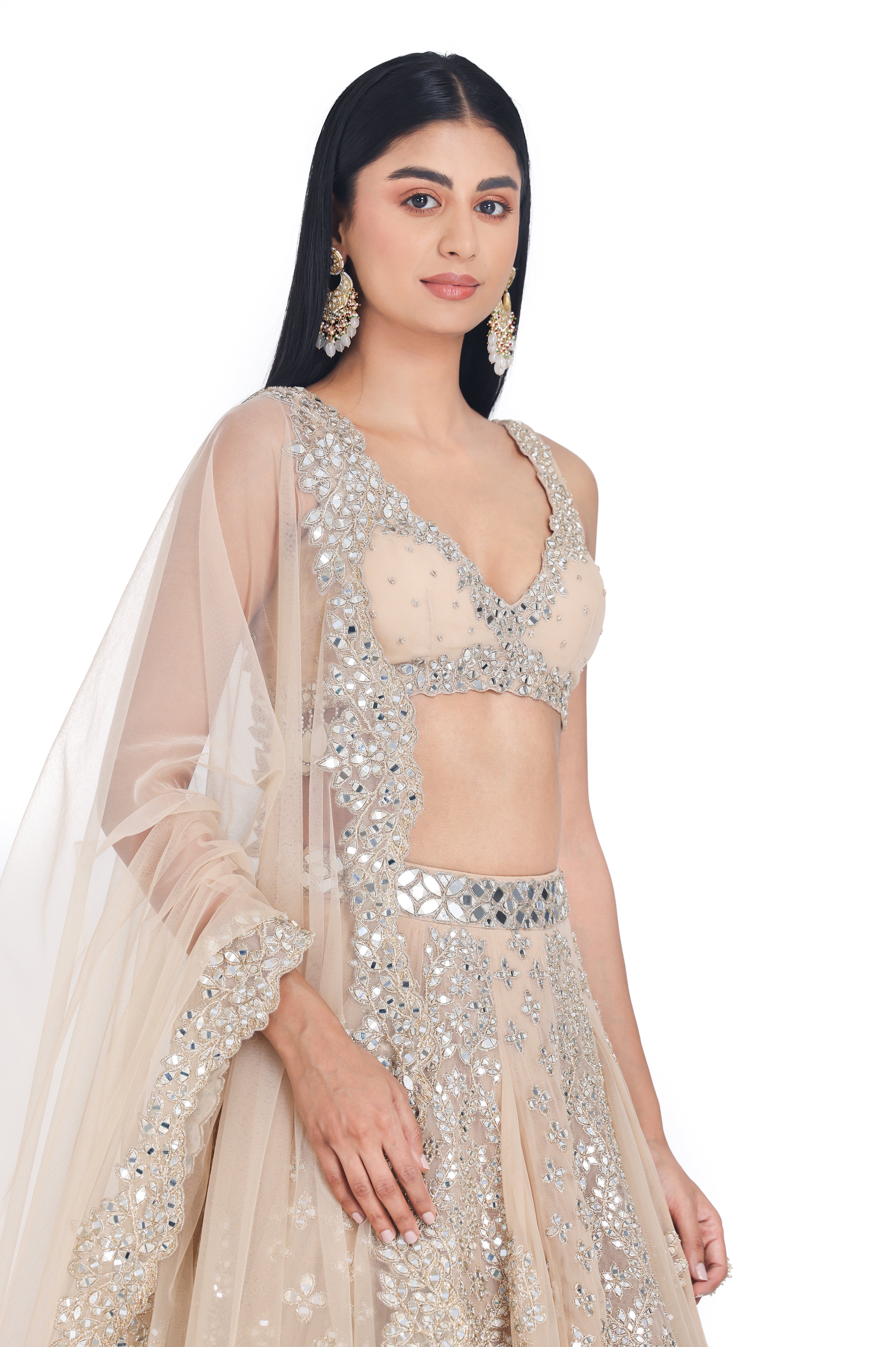 BLUSH BEIGE LEHENGA