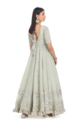 GRASS GREEN ANARKALI
