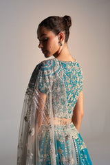 Pine Green Lehenga Set