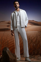 White Lachka Knitted Co-ord Set