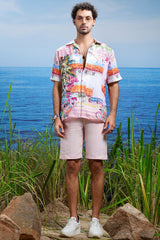Sunset Boulevard Cuban Linen Shirt
