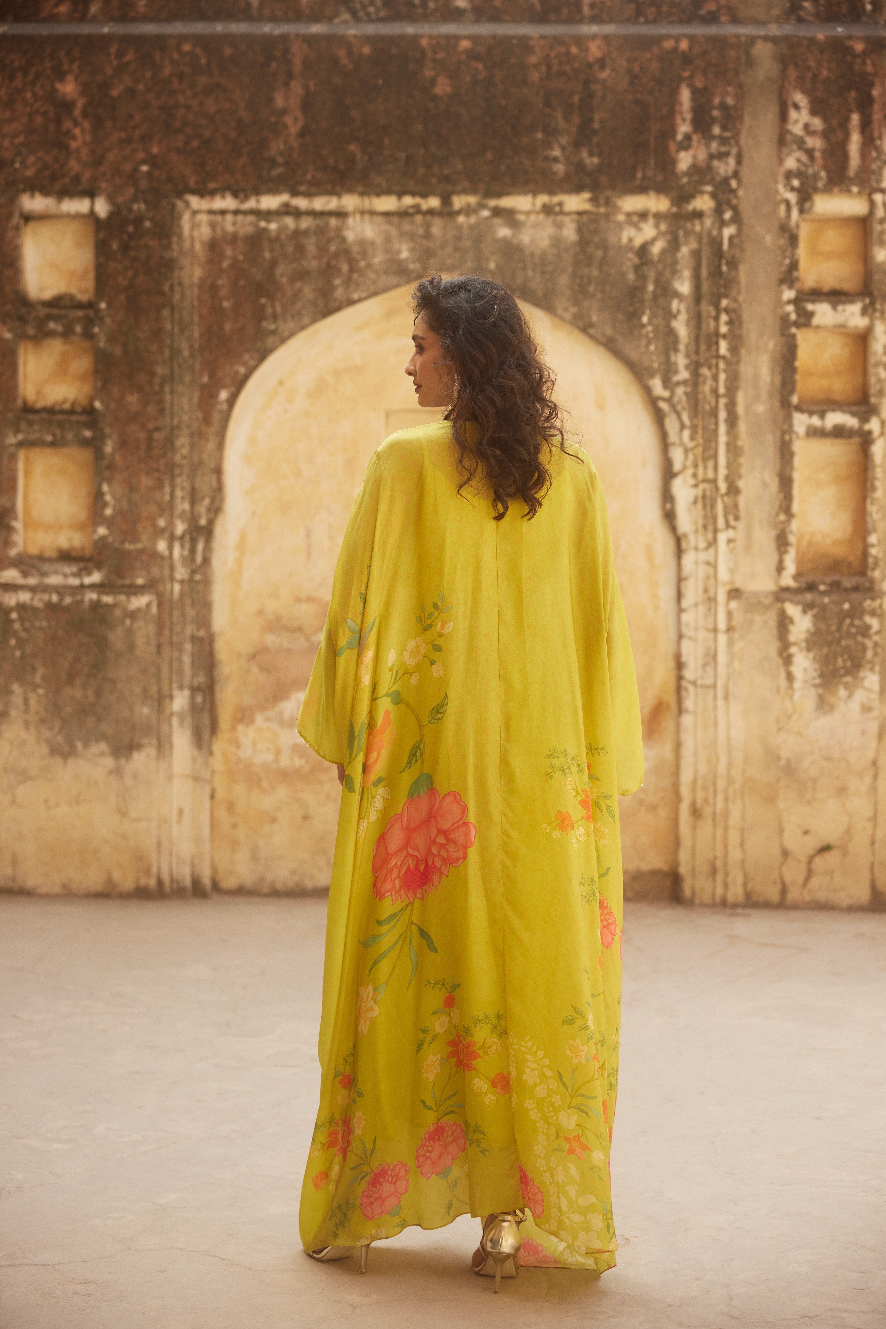 HAZEL KAFTAN – LIME