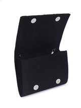 Black jaal clutch