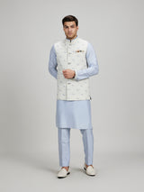 Cream horse of Siena bandhi jacket