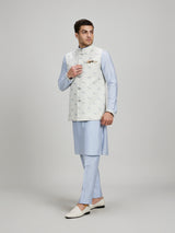 Cream horse of Siena bandhi jacket