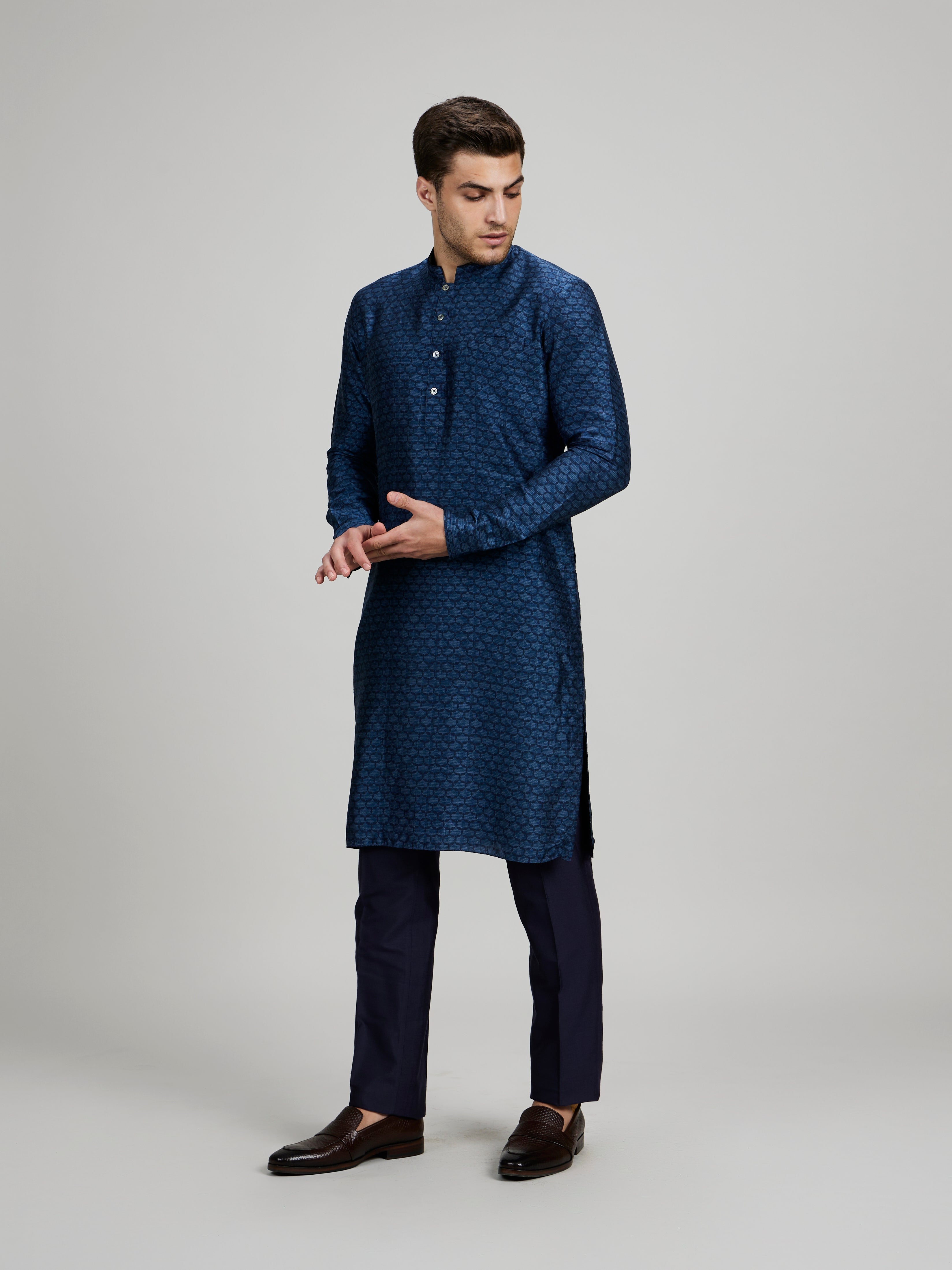 Falcon printed dashiki kurta set