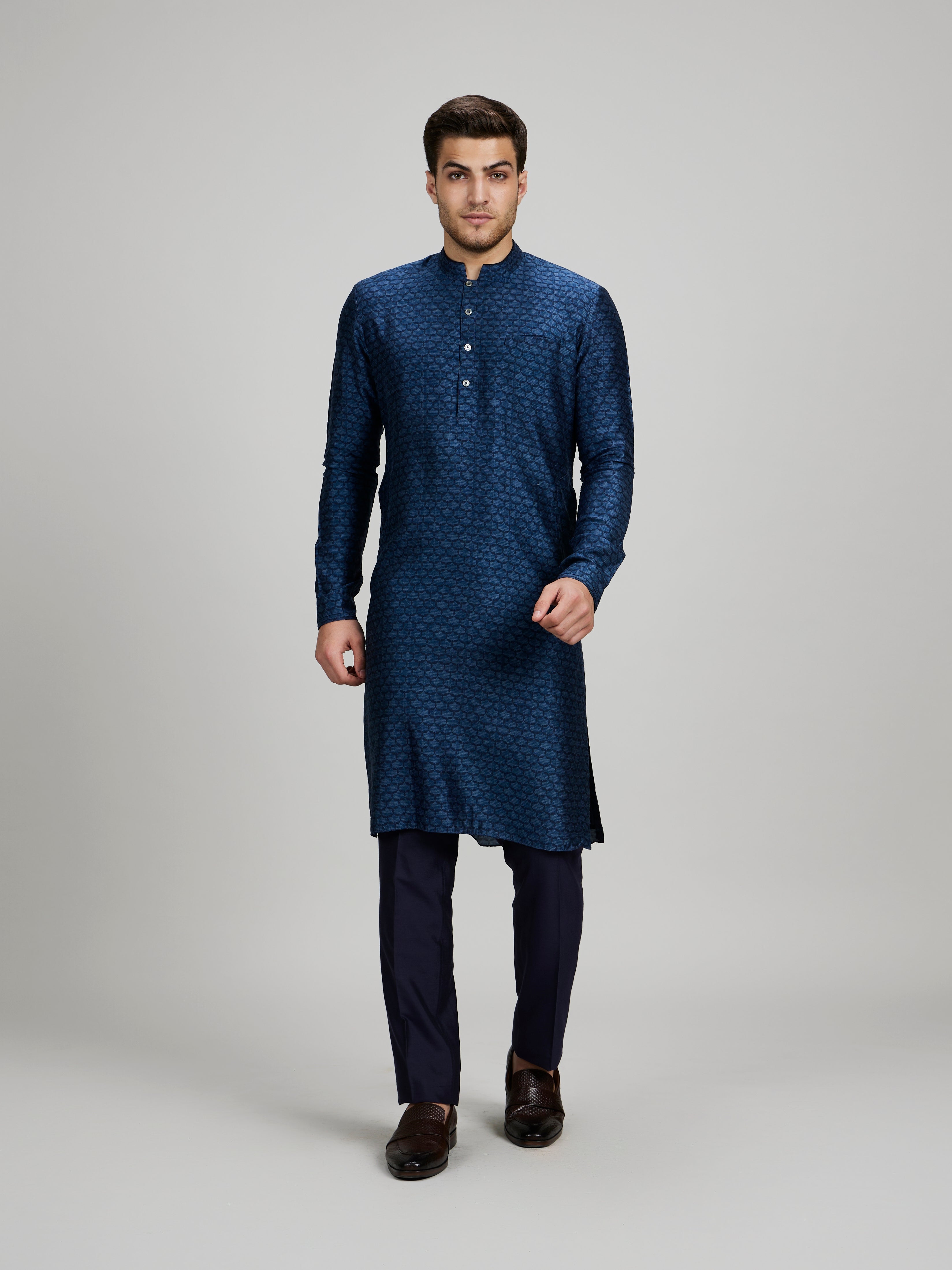 Falcon printed dashiki kurta set