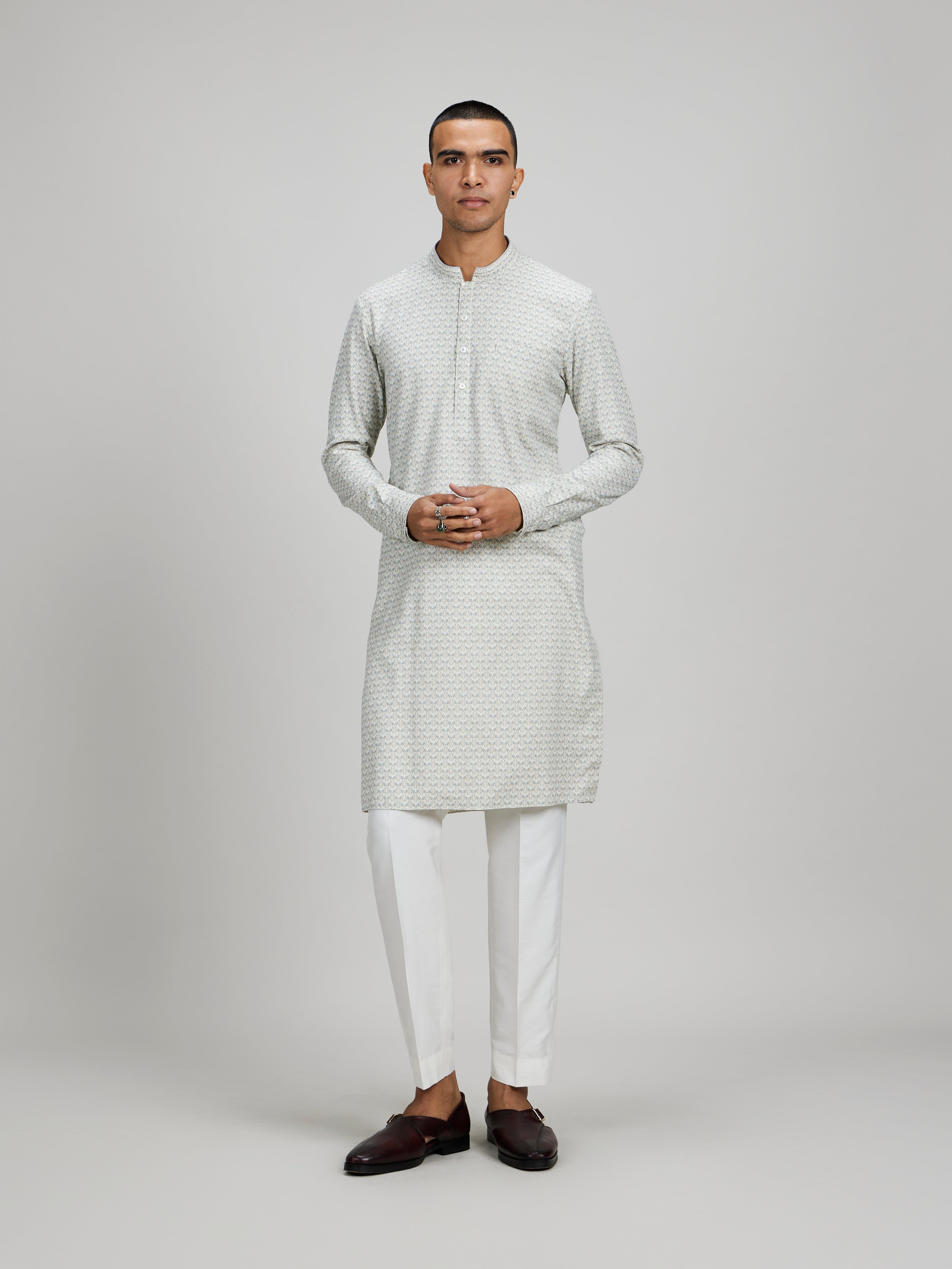Griffin printed dashiki kurta set