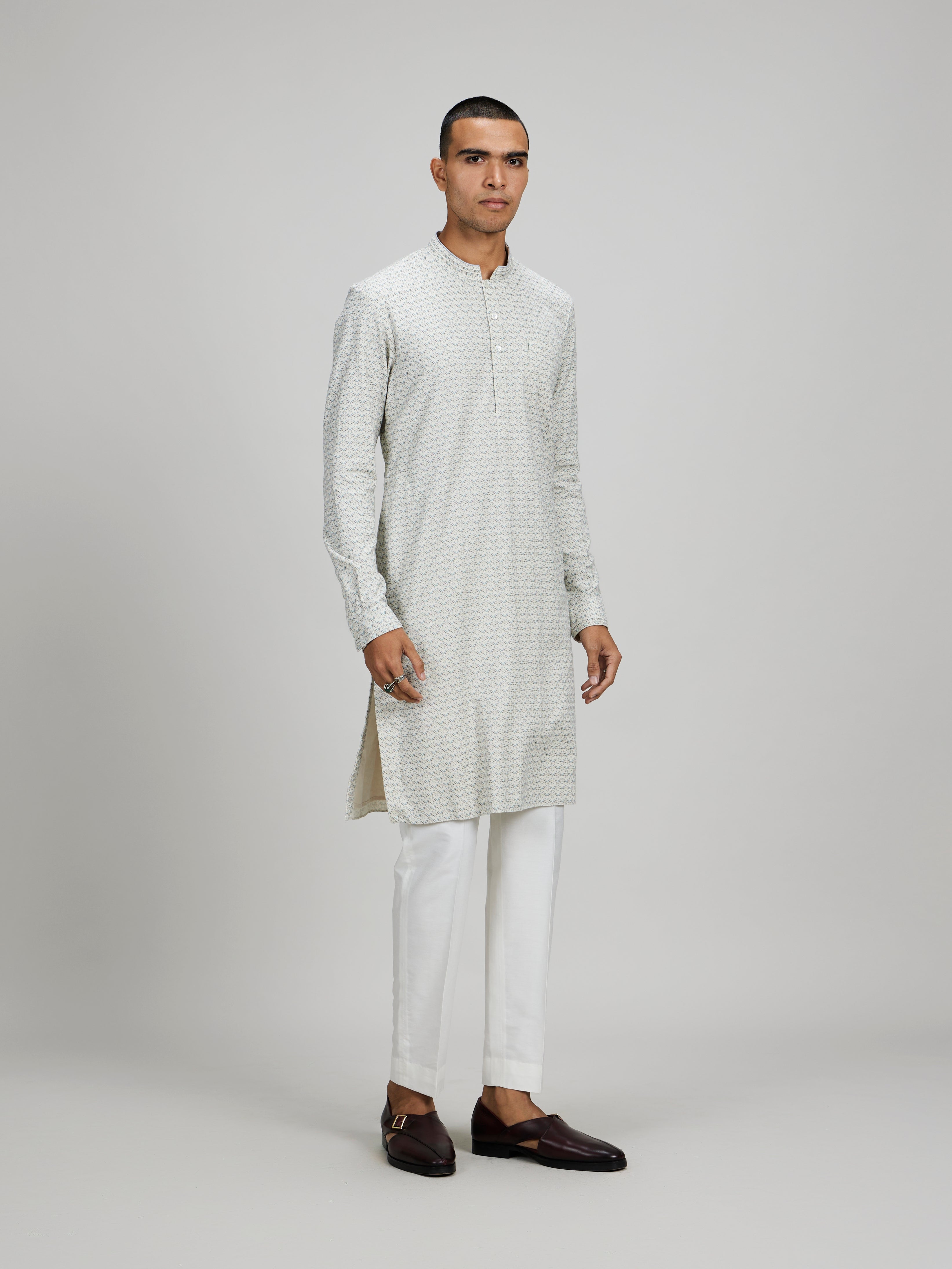 Griffin printed dashiki kurta set
