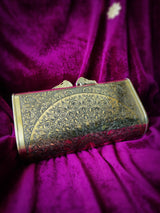 MANDALA BRASS CLUTCH