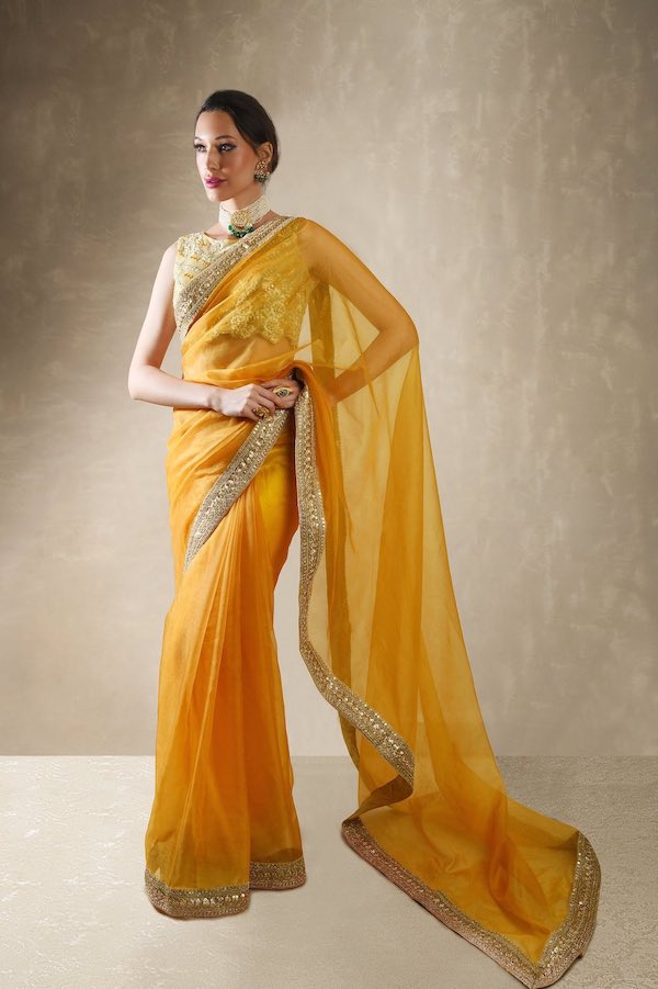 Buttercup sari set