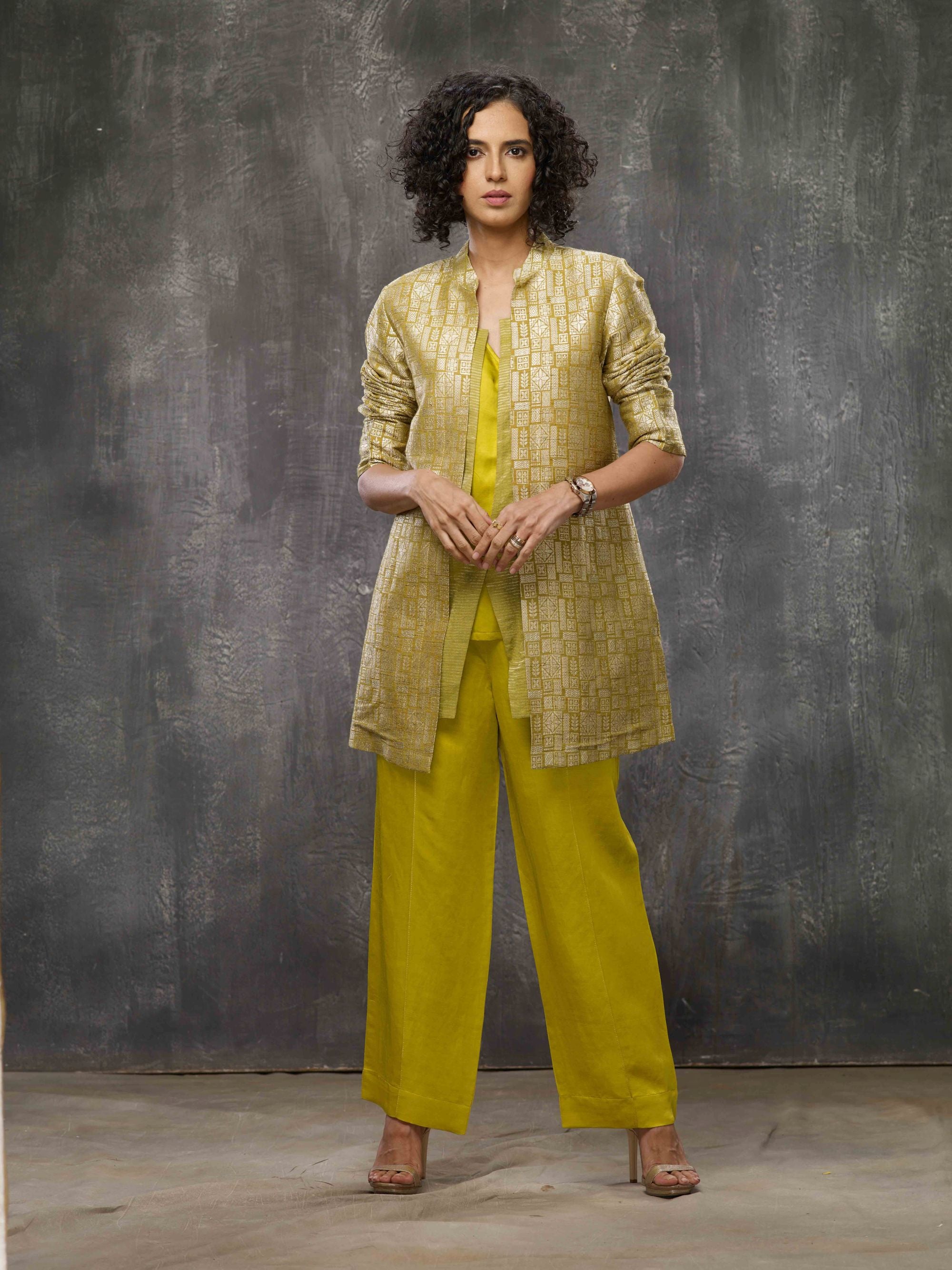 ACID YELLOW JACKET SET