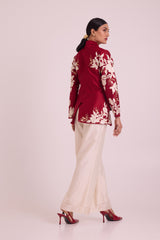 Vasco - Flap Floral Blazer + Pants