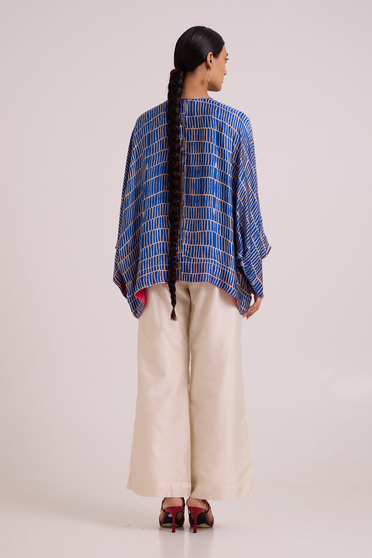 Sabrina - Electric Blue Cloud Top + Pants