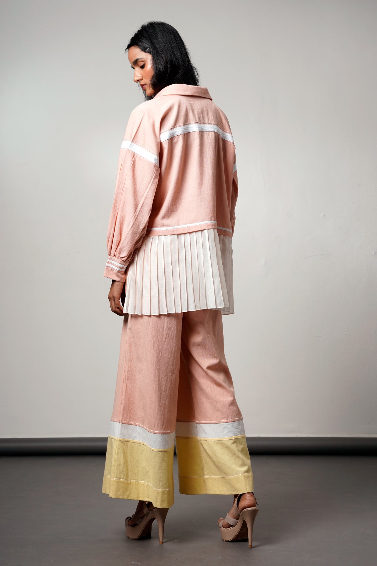 Bellona Set - The Fluted Shirt + Pants