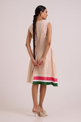 Bambi - Almond Striped Cruise Dress