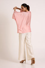 Ice Pink Myna - Jolly Good Free Size Top + Pant