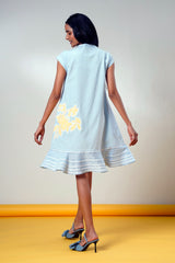 Wintel-soft-fern-short-dress