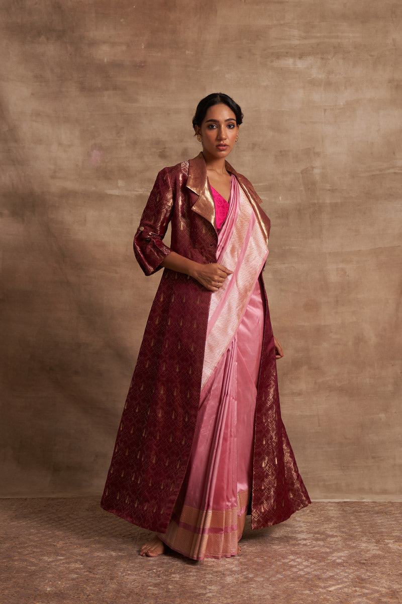 'Tarang' Tanchoi Benarasi Handloom Jacket