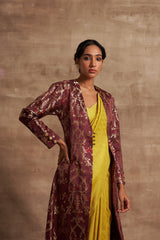 'Mohar' Katthai Benarasi Handloom Jacket