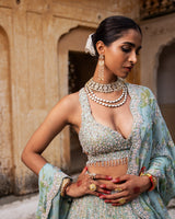 Blush Opulence Lehenga