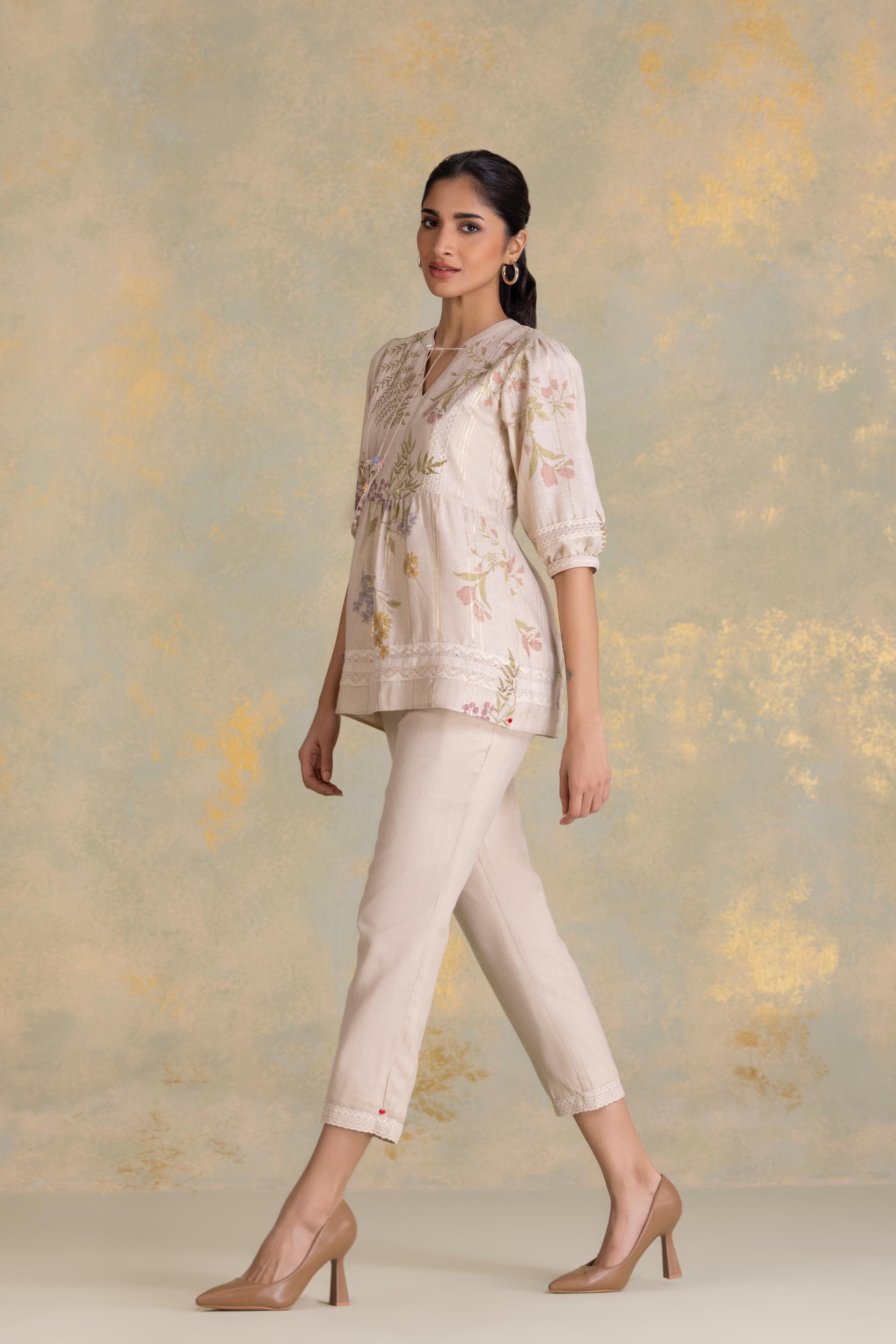 Botanique  Co-ord Top With Pant