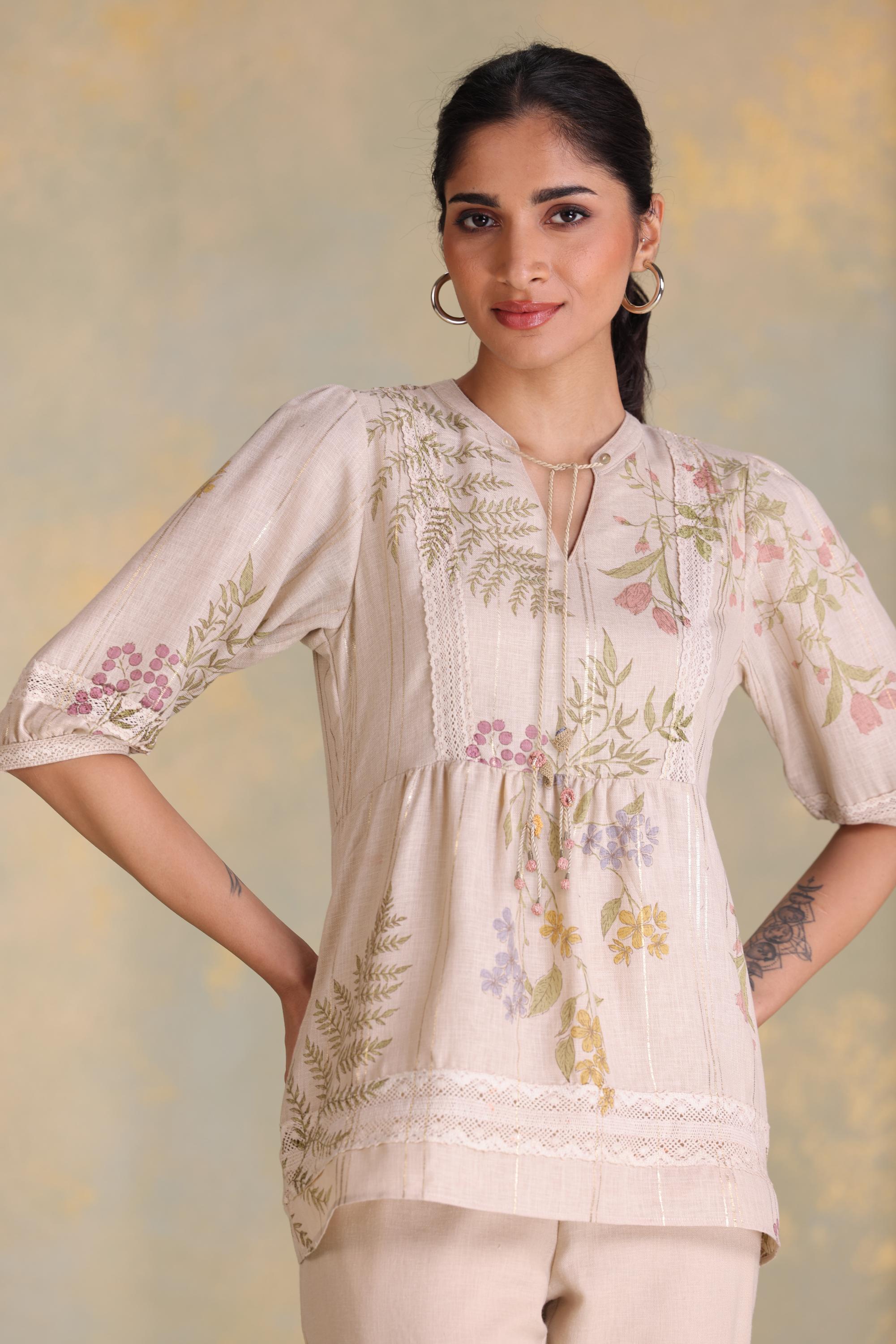 Botanique  Co-ord Top With Pant