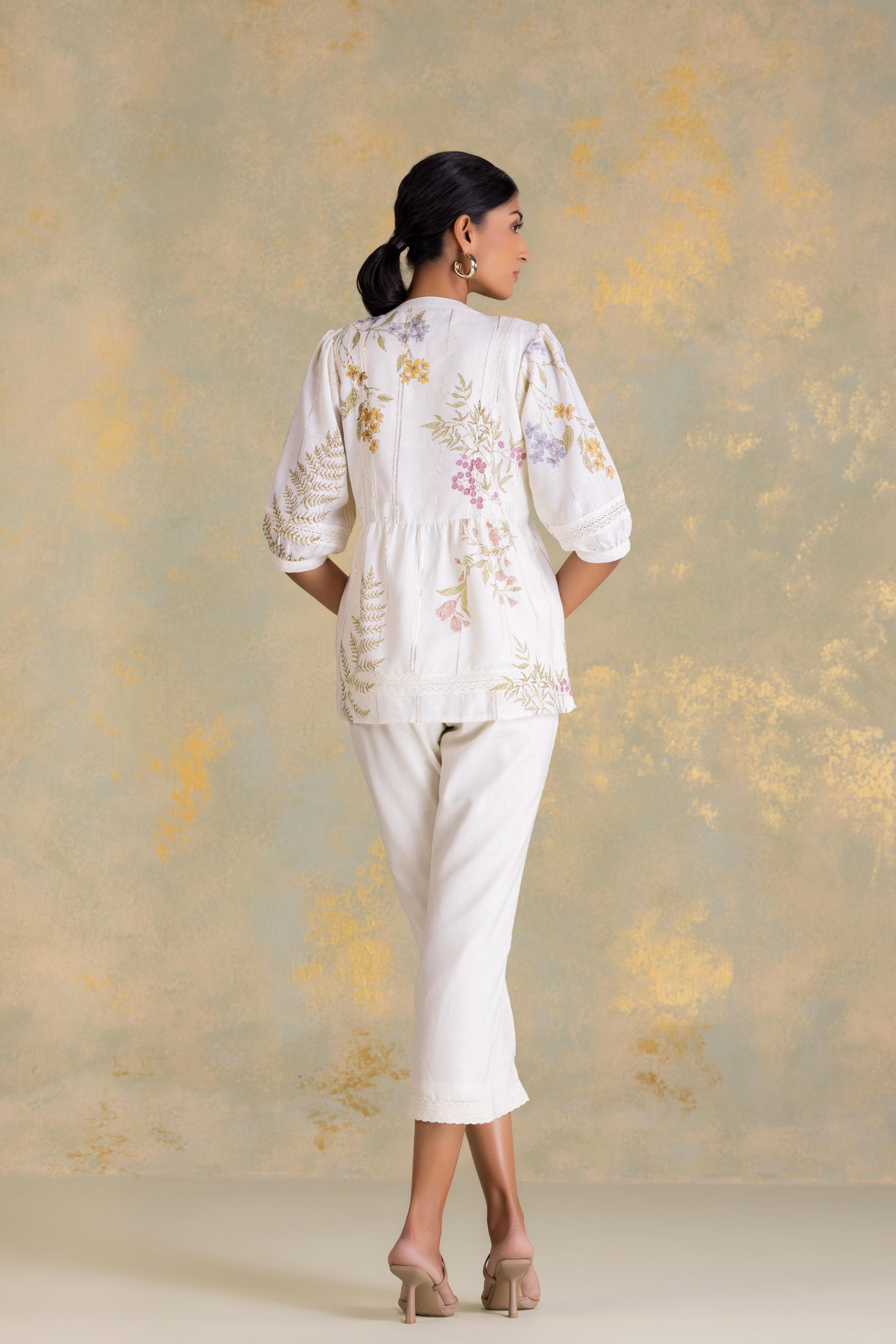 Botanique  Co-ord Top With Pant