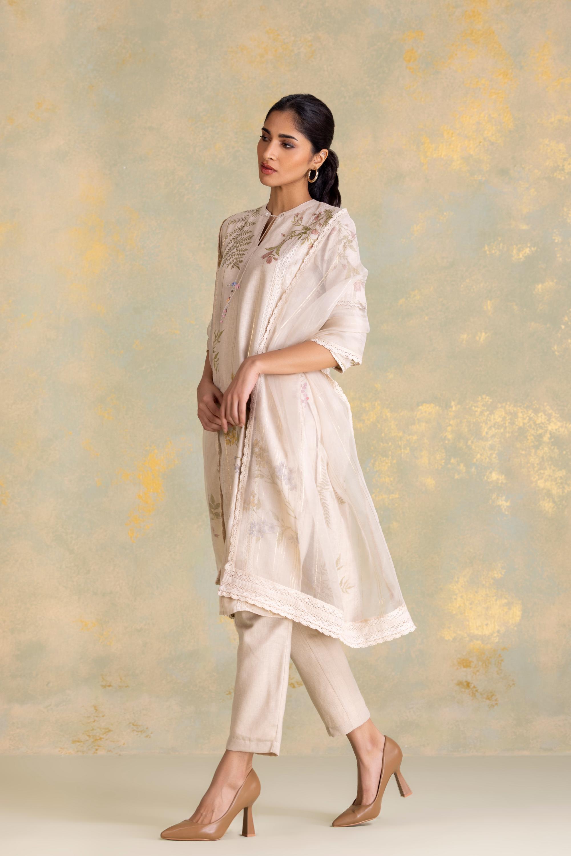 Botanique Kurta Set with Pant & Dupatta