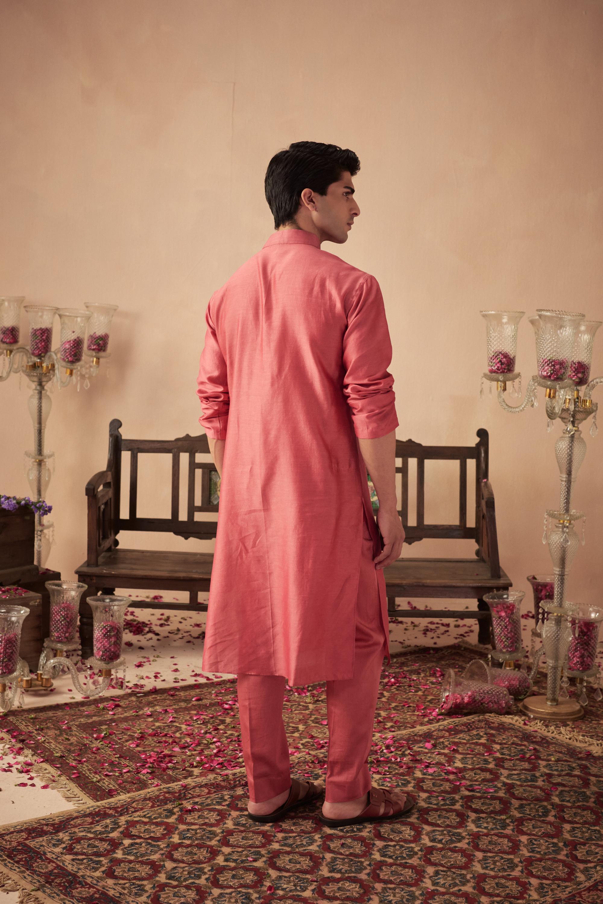 Coral Kurta Set