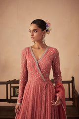 Coral Meadow Anarkali
