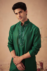 Emerald Green Kurta Set