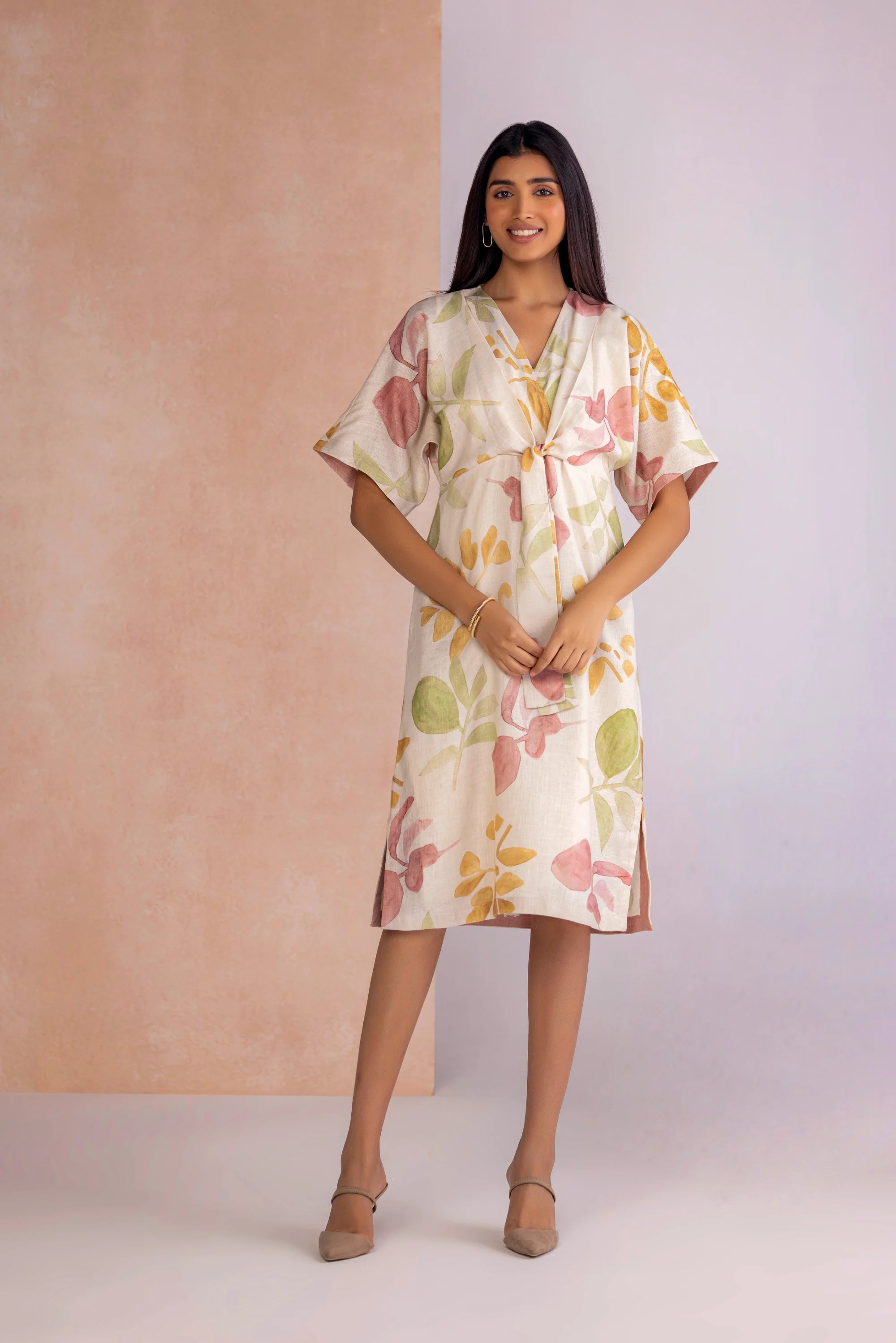 Tropical Oasis Cinch Dress