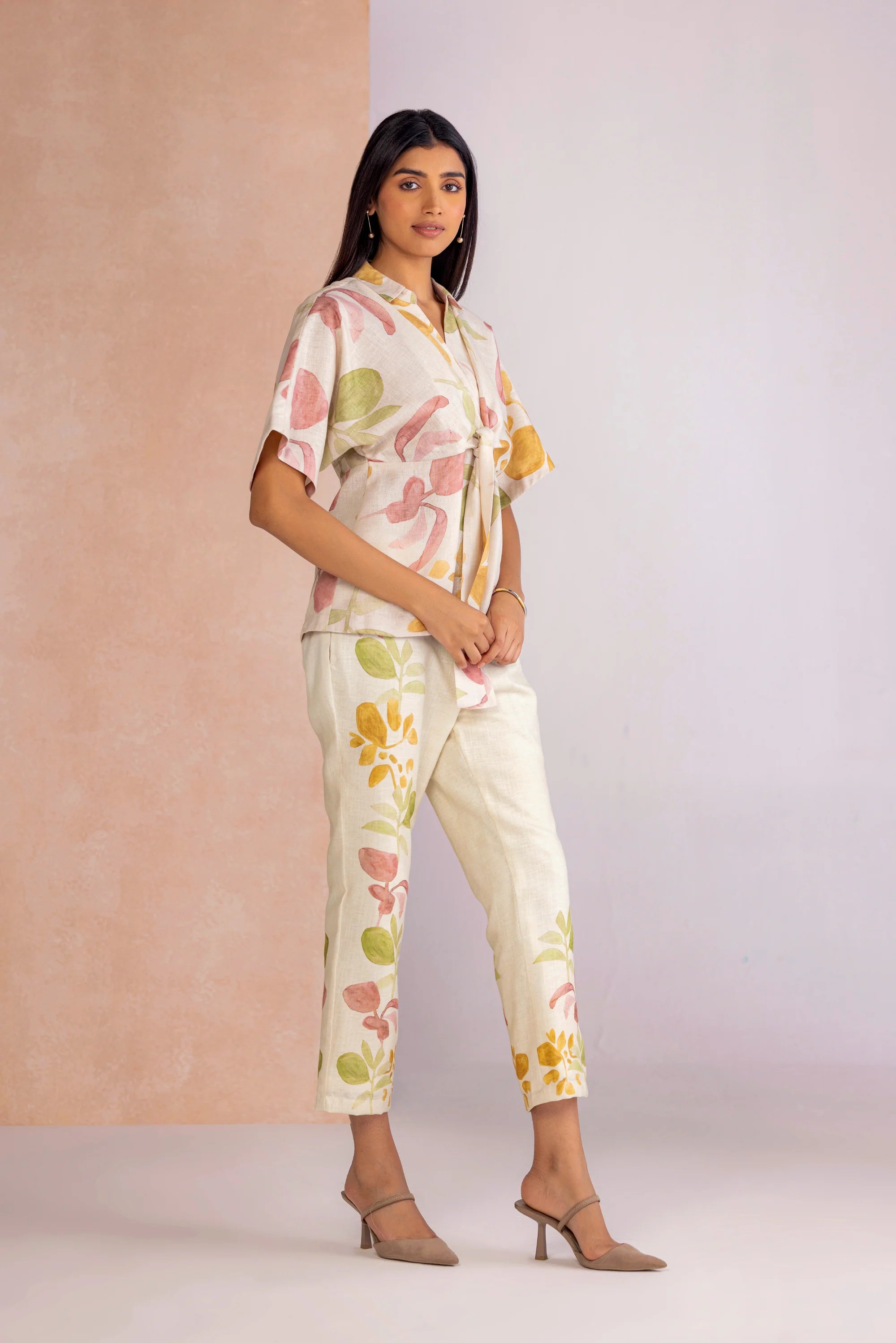Tropical Oasis Cinch Top