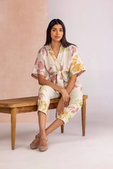 Tropical Oasis Cinch Top
