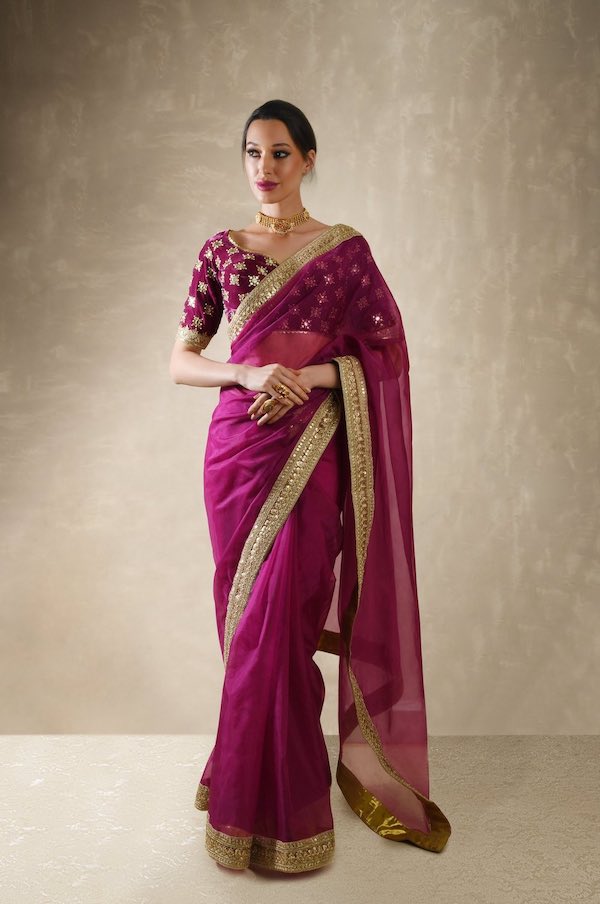 Clover sari set