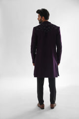 Arrey Purple Deep Purple Achkan