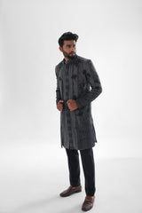 Spruce Grey Grey Open Achkan