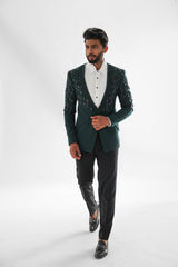 Forest Green Tuxedo set