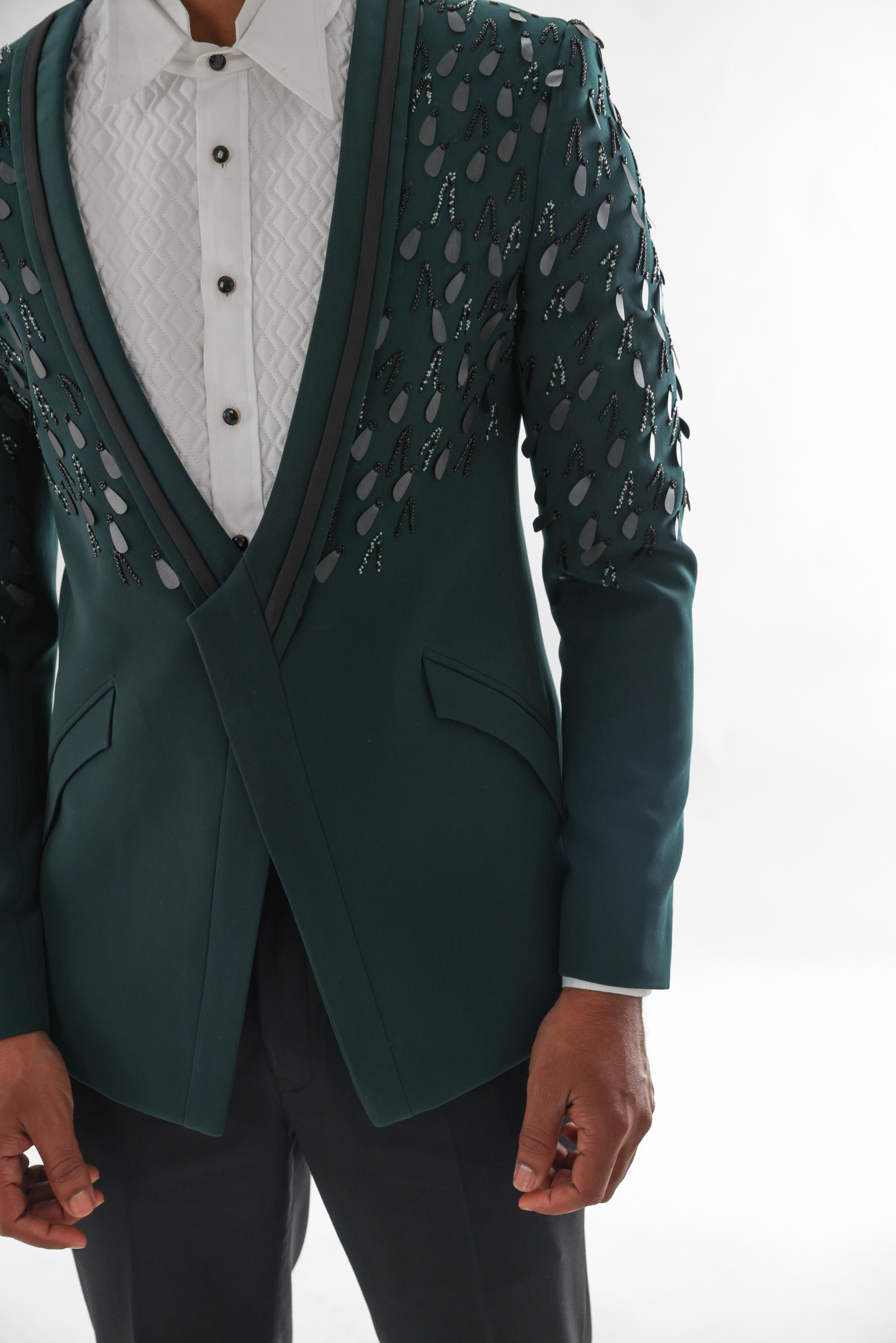 Forest Green Tuxedo set