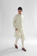 Hawk Light Yellow Kurta
