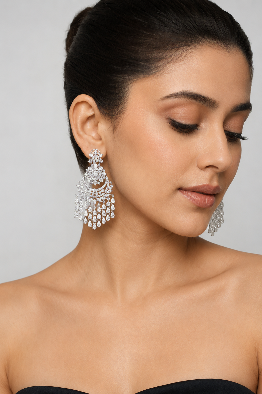 Elegant and classy diamond danglers