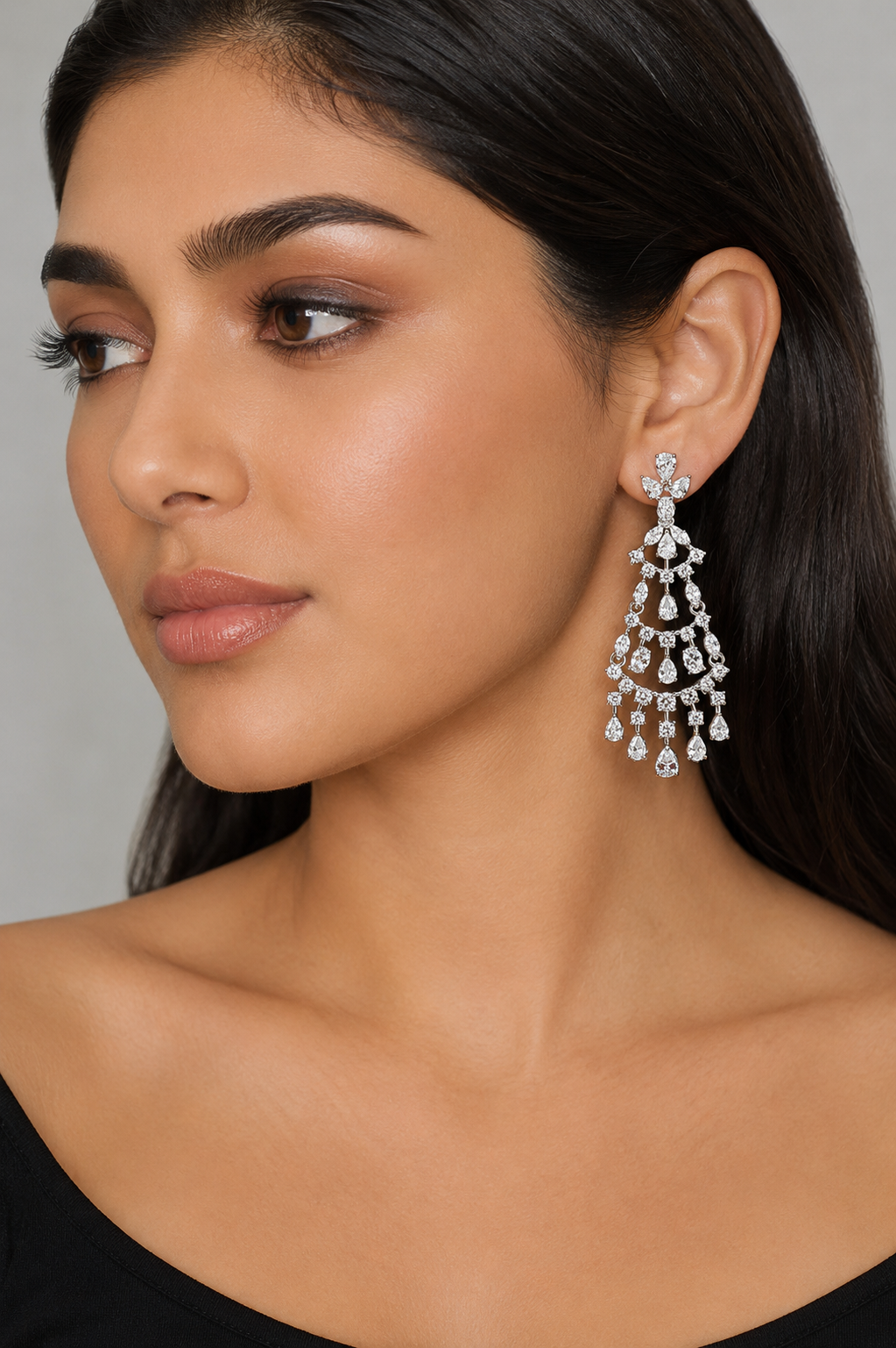 Elegant and classy diamond danglers
