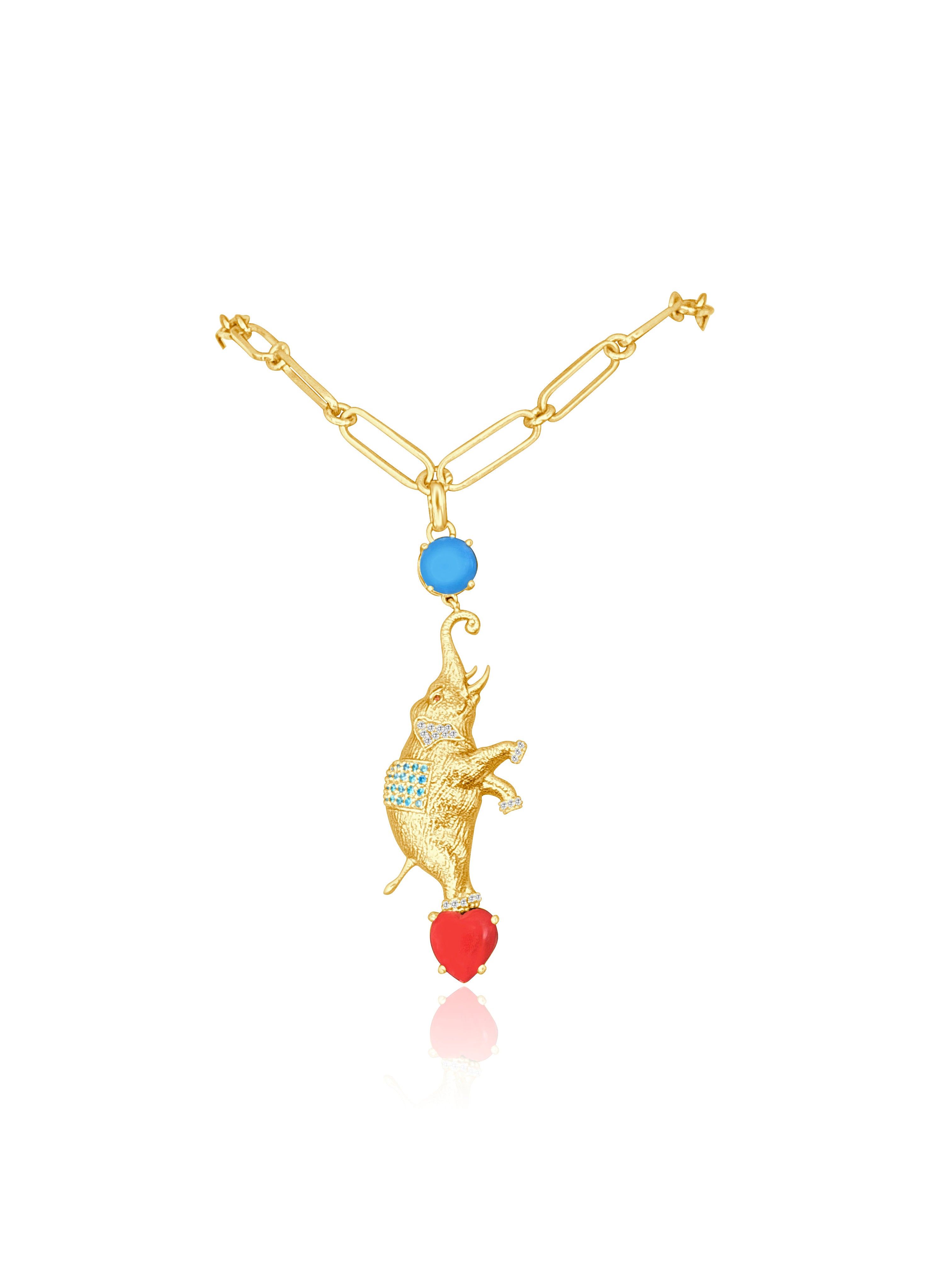 Circus Elephant Pendant