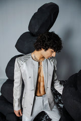 Chrome Jacket Set